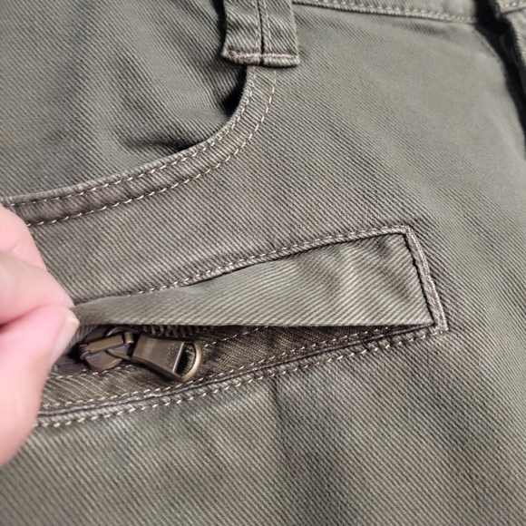 Iceberg Women's Low-rise Ankle Zip Biker Jeans 26 in Green - Picture 9 of 15